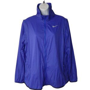 Nike Golf‎ Women's Majors Flight Convertible Jacket  Blue size XL Vented 725690